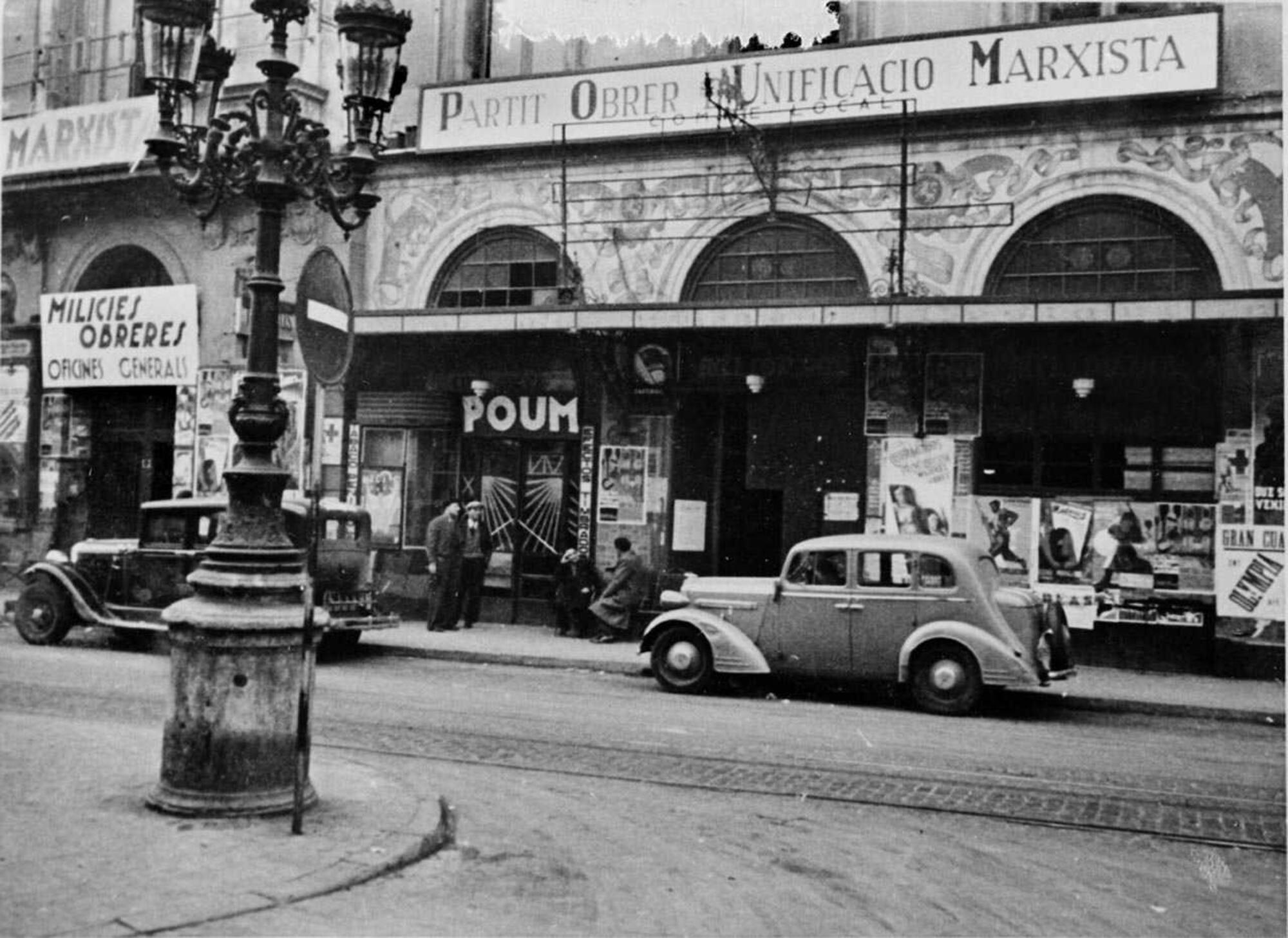 POUM Barcelona ramblas